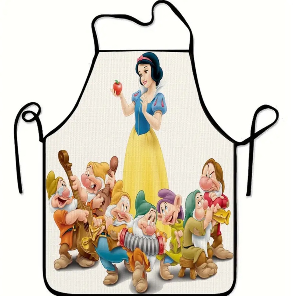 NEW! Adorable Disney’s Snow White and the Seven Dwarfs Adult Unisex Apro…